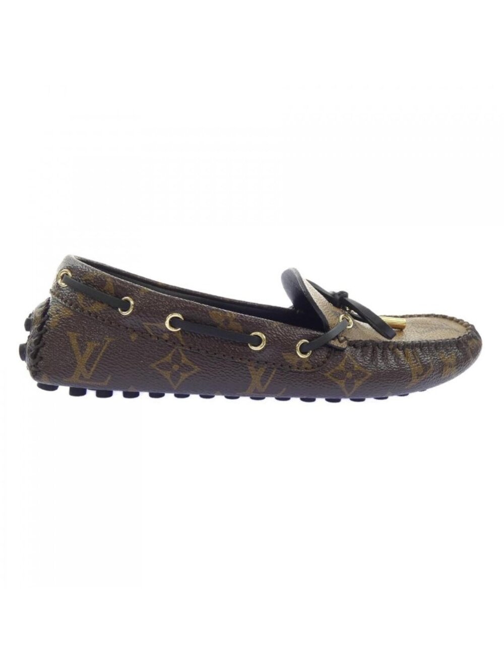 Louis Vuitton Monogram Reverse Gloria Line Loafers Shoes